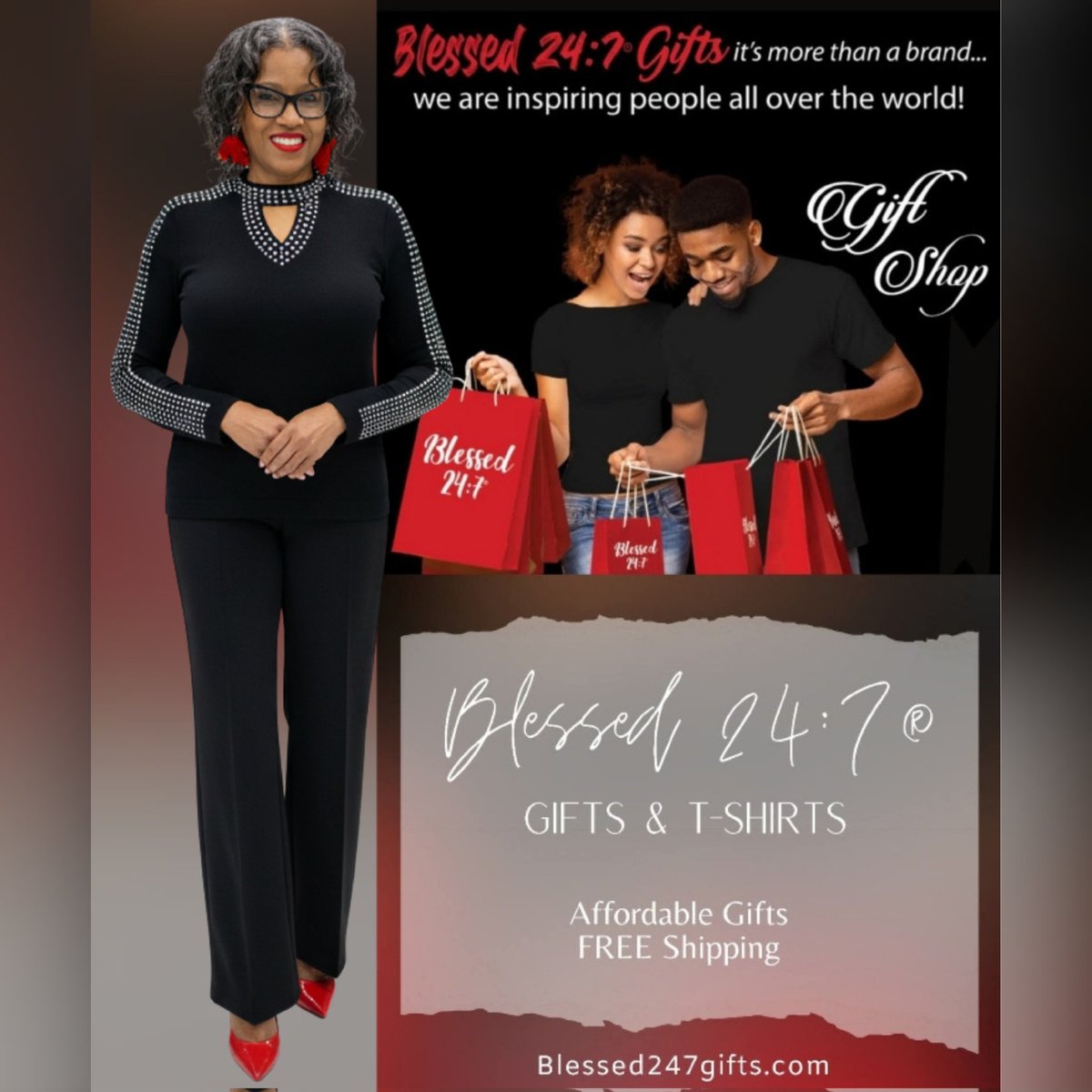 RealBlessed247's tweet image. Online Orders Blessed 24:7®️

Need a QUICK 🎁 Gift⁉️

Blessed 24:7®️ "Online" Gift Shop 🟪 Unique Affordable Gifts "Meant to Inspire ✨️ YOU"

Shop Now + FREE Shipping
🟣 Blessed247gifts.com

.

.

.

.

.

#Blessed247 #onlineorders  #blessed247movement #blessed #giftshop