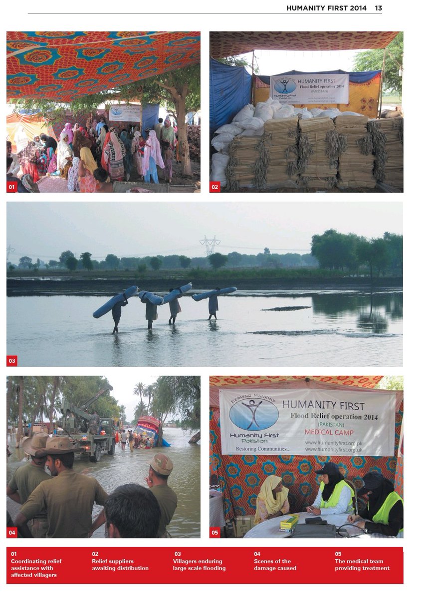 Humanity First, the humanitarian wing of the Ahmadiyya Muslim Community, stands at the forefront of relief efforts—serving humanity selflessly in times of crisis. 🤍
#Kashmir #Floods

#IslamAhmadiyya_LoveForNation