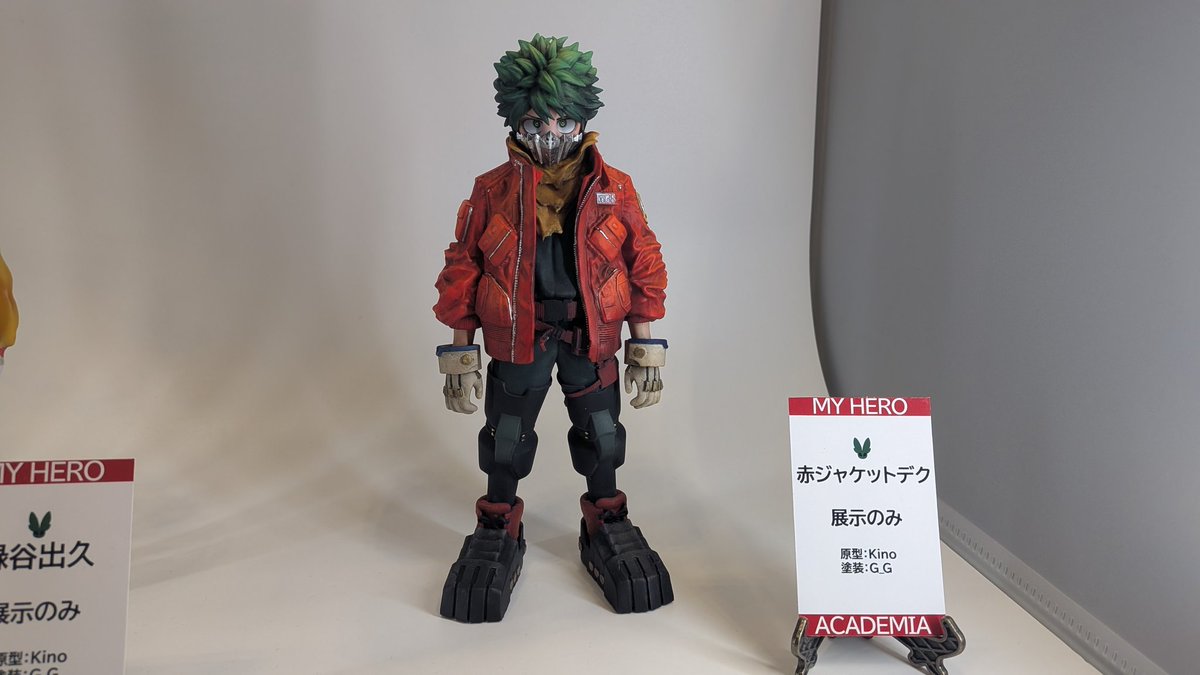 彩色有りのデク2体歯彩色もキレイすぎて凄いです #WF2026W