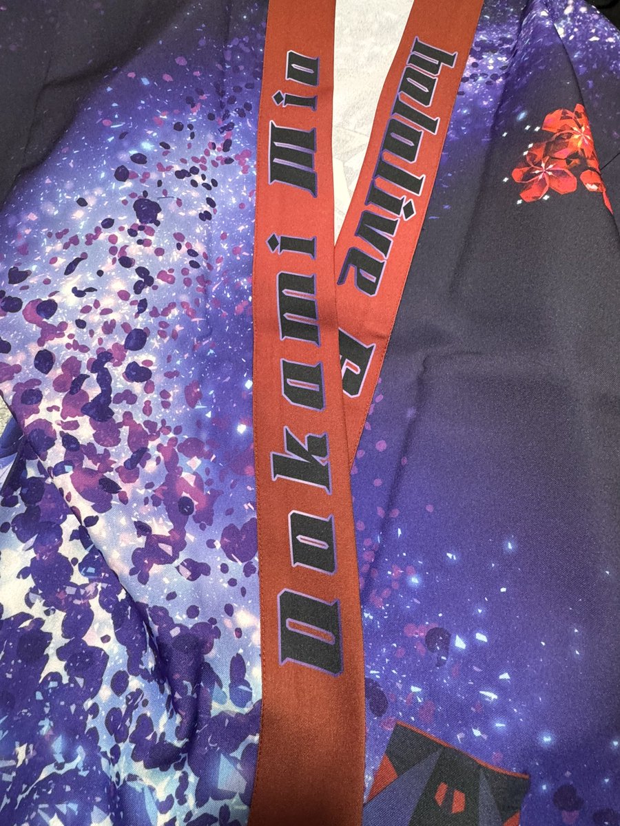 Miosya_happi #大神ミオ神法被企画 法被が届きましたあ！デザイン