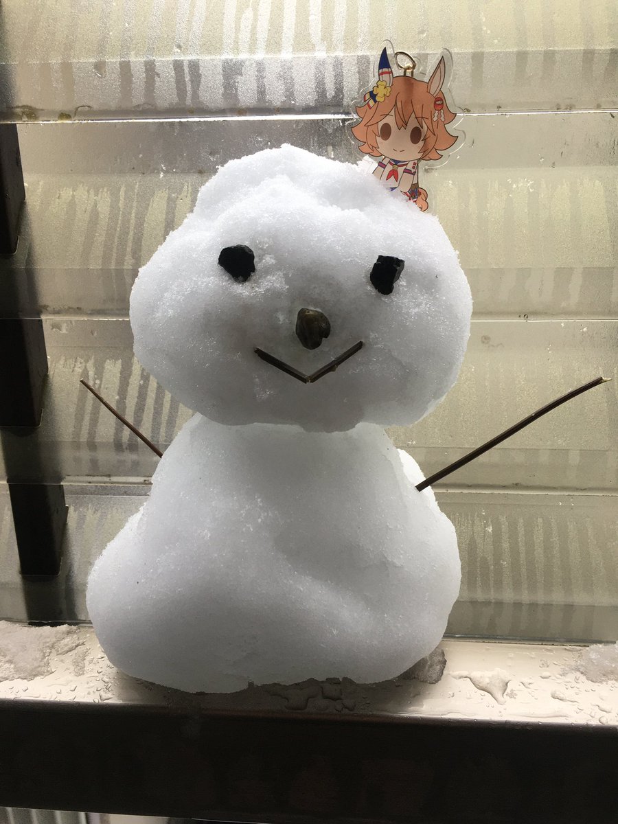 ←2020/3/29 2026/2/8→ 6年ぶりに雪だるま作った⛄️