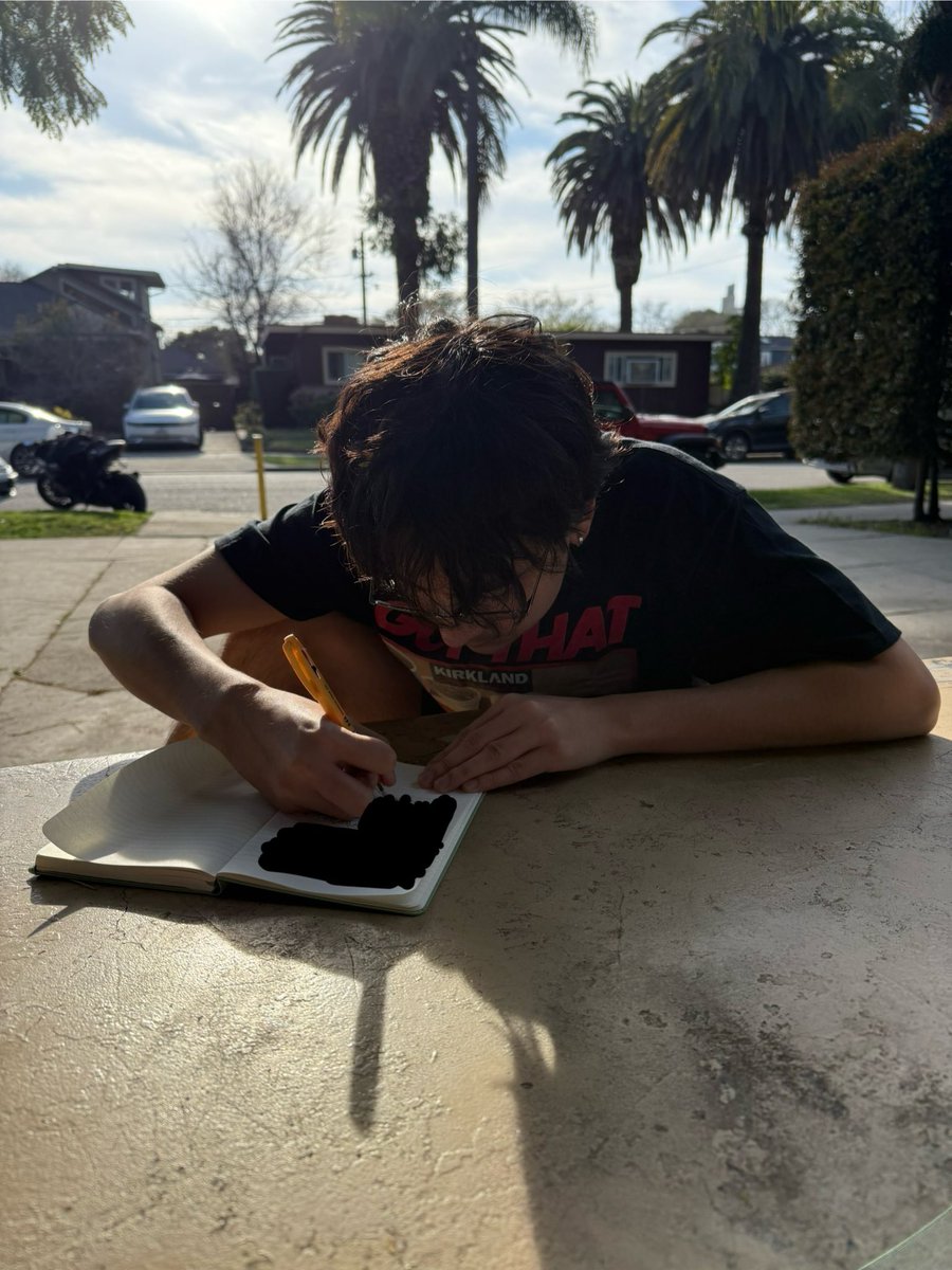 kyedae's tweet image. this was us cooking it up at the park today LMAOO 😭 AND I can already predict the comments because of the use of m dashes in the tweet— don’t pmo we didn’t use AI.