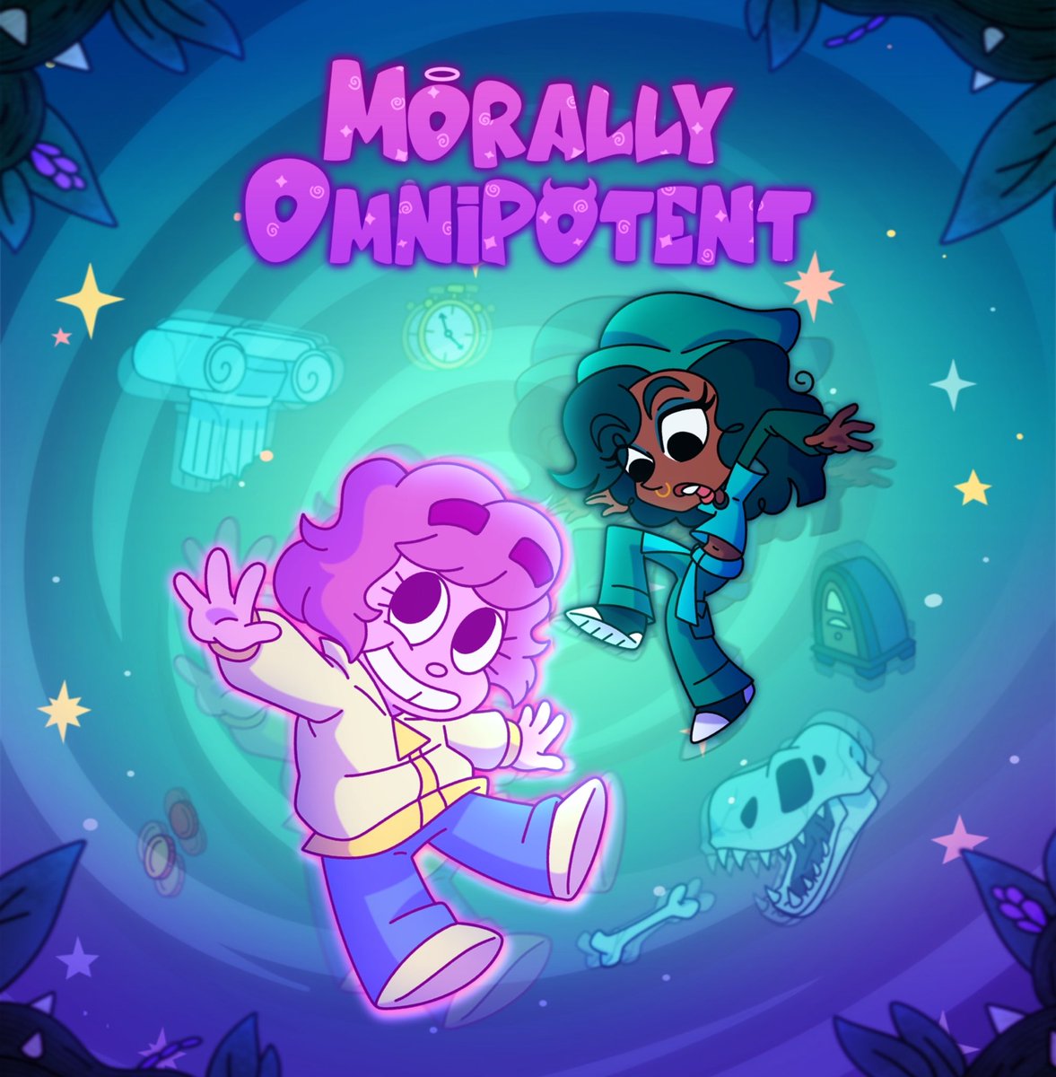 moseries's tweet photo. Happy #BlackHistoryMonth! We are the team of Morally Omnipotent, a black-led, black-produced, black-written indie animation show! 

Make sure to support black animators and creatives in the indie space this BHM 💜 https://t.co/cGMCKGpSW6