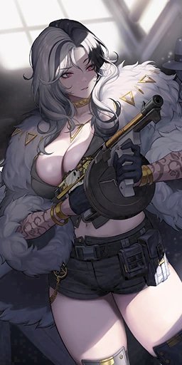 FaithC_Runner's tweet photo. //So very tempted to flip one of my muses to her. Hmm maybe I should also post about the other nikkes I'm also considering for a new muse. https://t.co/j1o3s4JEs8