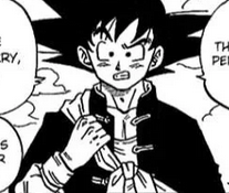This is probably the best fit Goku has ever had and it's in a freaking Dragon Ball x One Piece crossover. I would love to see Toyotaro bring it in the Super manga.