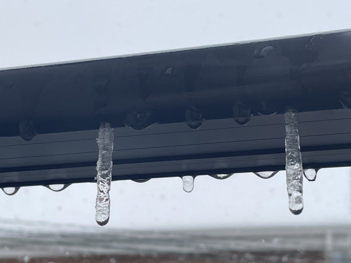 大雪警報が発令された。
つららを楽しんでる場合ではなかった！