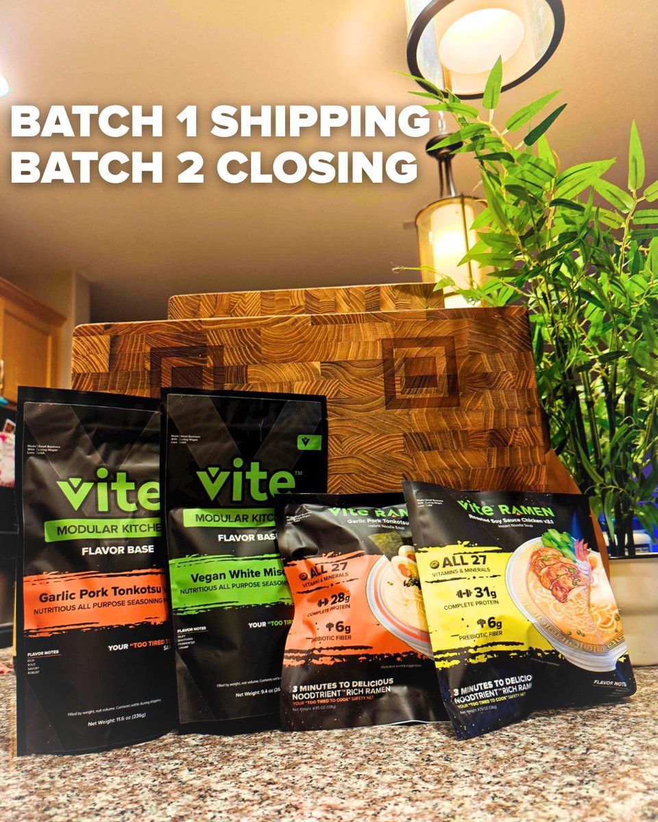 Vite Ramen - Noodtrient Protein Ramen 🍜 tweet media