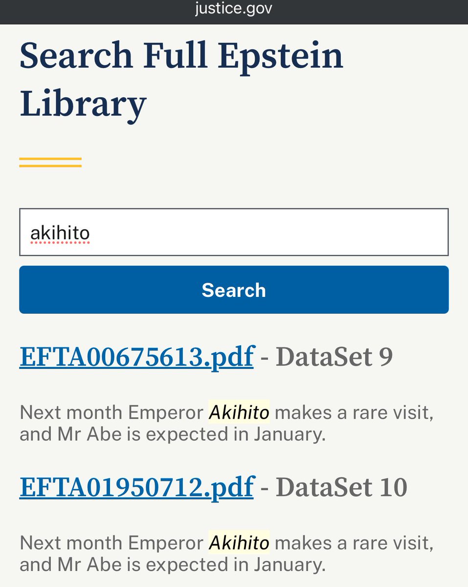 エ●●タイン島リストのデマ拡散してる奴、詰めが甘すぎ
証拠写真見つかったから貼っとくわ

●2019年1月2日
「新年一般参賀」で皇居のベランダに立ってんだよ
平成最多の15万人来てニュースにもなってる
これのどこがエプスタイン島なんだよ
影分身か？

●2017年12月1日