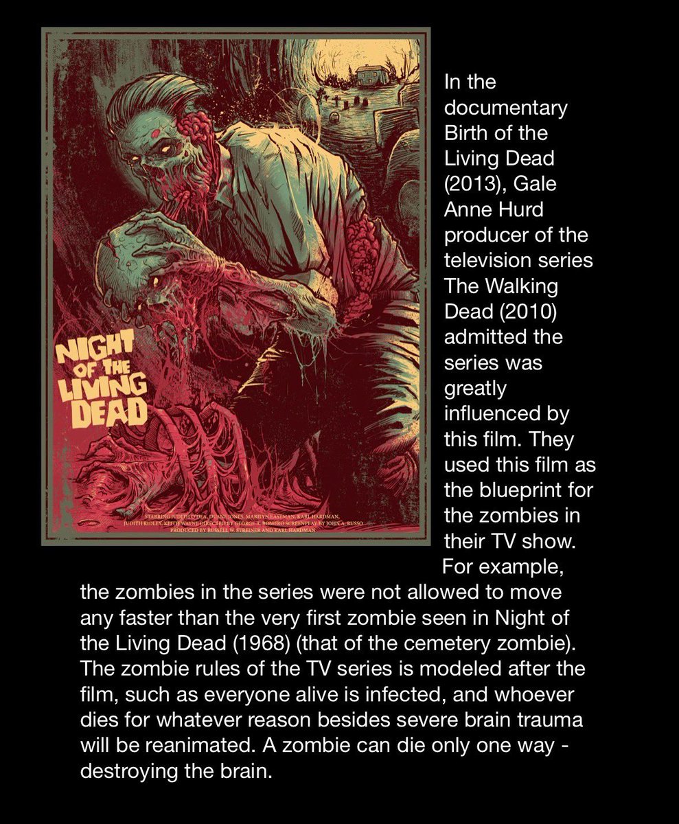 horrornerd1313's tweet photo. I π€ zombies!
#NOTLD #blackhistorymonth
#horrorfam
#LisasHorrorShow
@LAfromLINY
@Brian6Goodnight
@Chasemadgamer
@HorrorsHearts79
@artlisa84
@Jeanna350
@SpooktacularJen
@GAIAAENEAS
@omar_syrinx2112 https://t.co/xIecuhRAMQ
