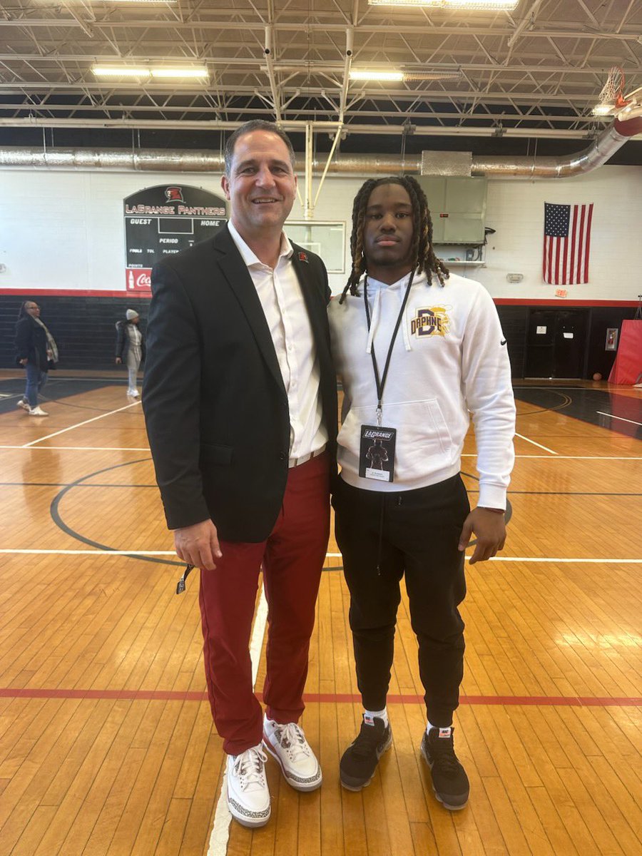 AjBlakney's tweet photo. Blessed to receive another offer from Lagrange College @DaphneFBTrojans https://t.co/0uuHT2lqiX