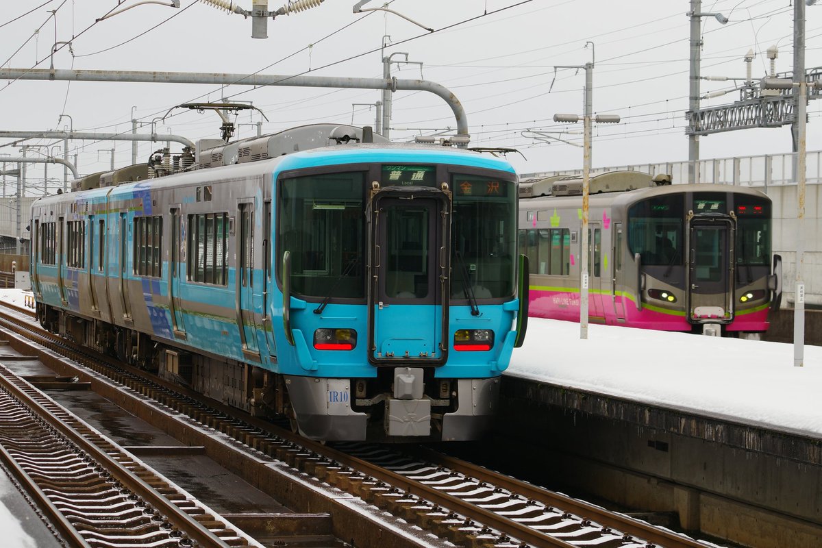 じつはハピラインになってから初めて福井に来ました。 フルラッピング