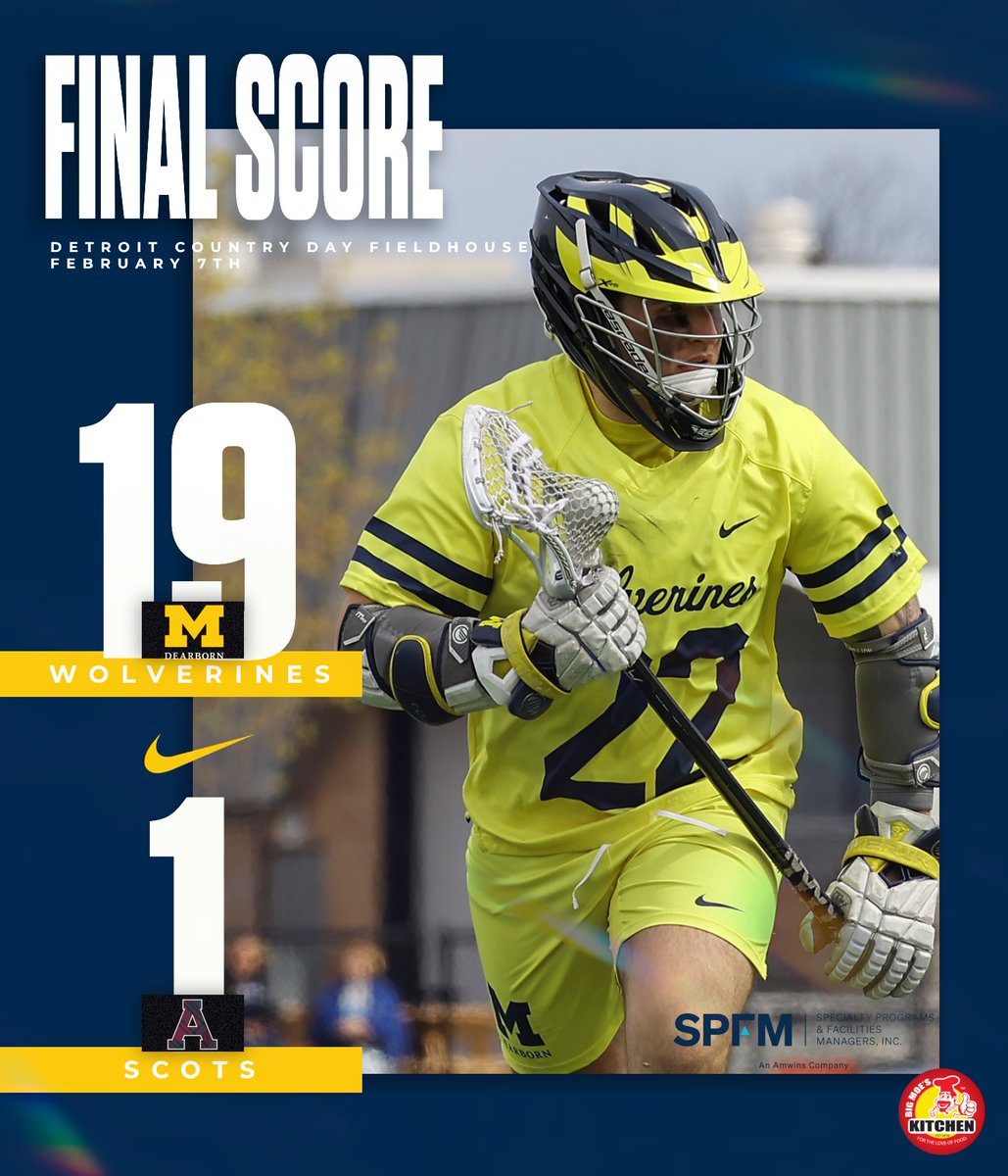 UM-Dearborn Lacrosse tweet media
