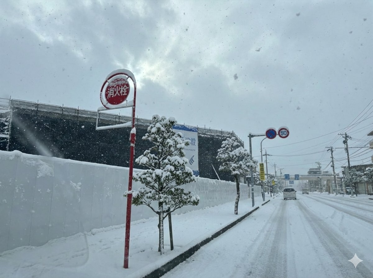 雪ページ 浜松すごい雪www