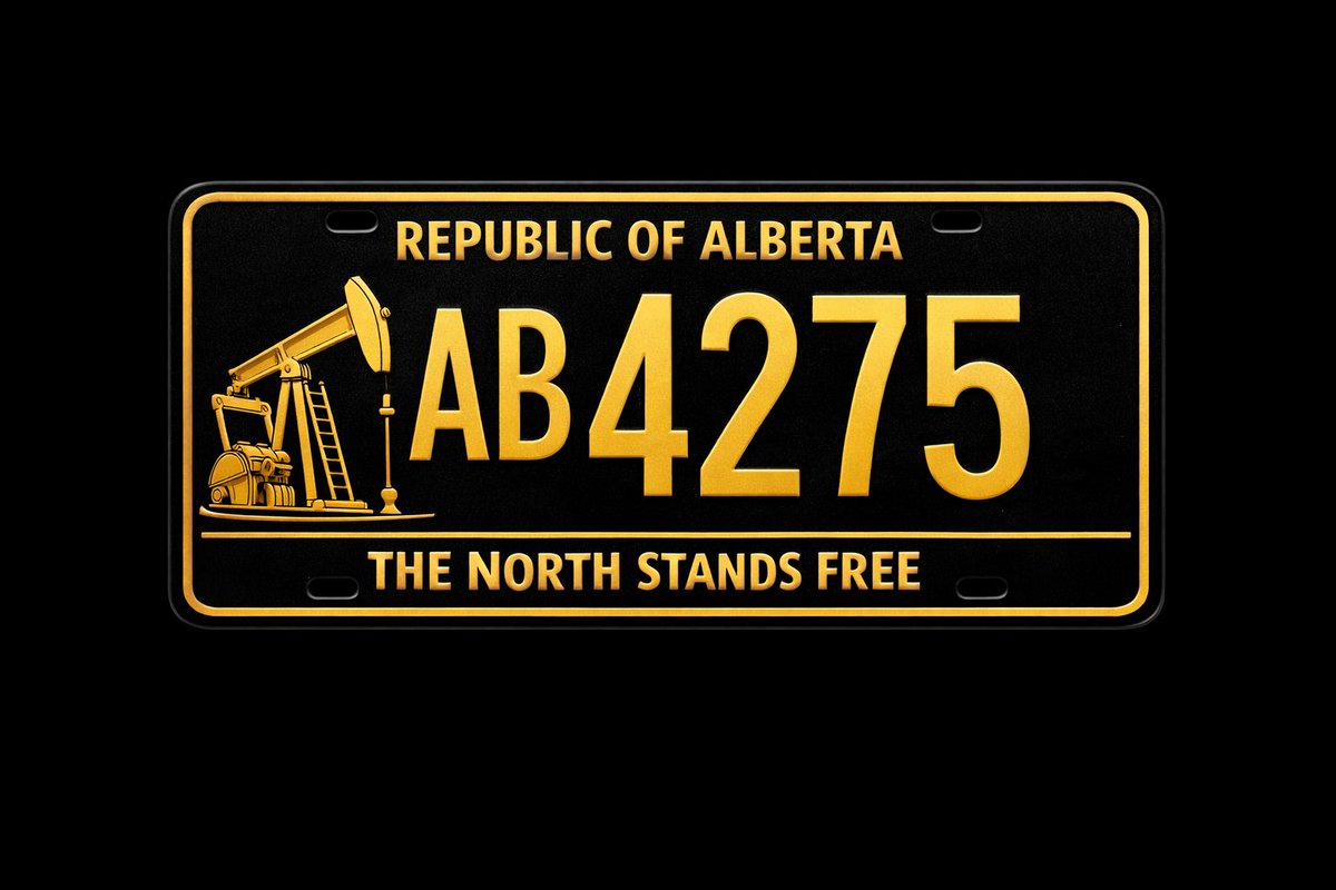 Can't wait for our new plates!!!
Seen something similar today. Just thought we would give it the Alberta Pin touch.