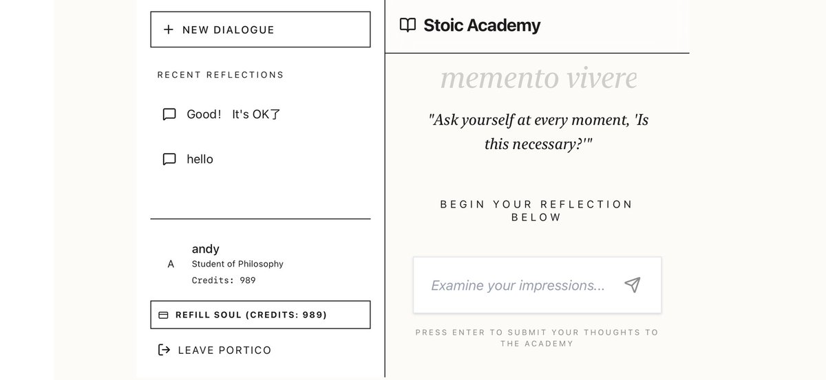 Vide Coding：My Stoic Agent