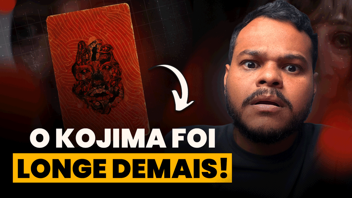 onfunoficial's tweet photo. Vamos voltar a falar de #HideoKojima?

No vídeo de hoje a gente mergulha de cabeça em OD – KNOCK, o misterioso novo jogo do Hideo Kojima que vem deixando a comunidade cheia de dúvidas, teorias e expectativas. 

Vem clicando! 😏
📍https://t.co/LCj5rZ1yJo https://t.co/Ww1lMIRrJh