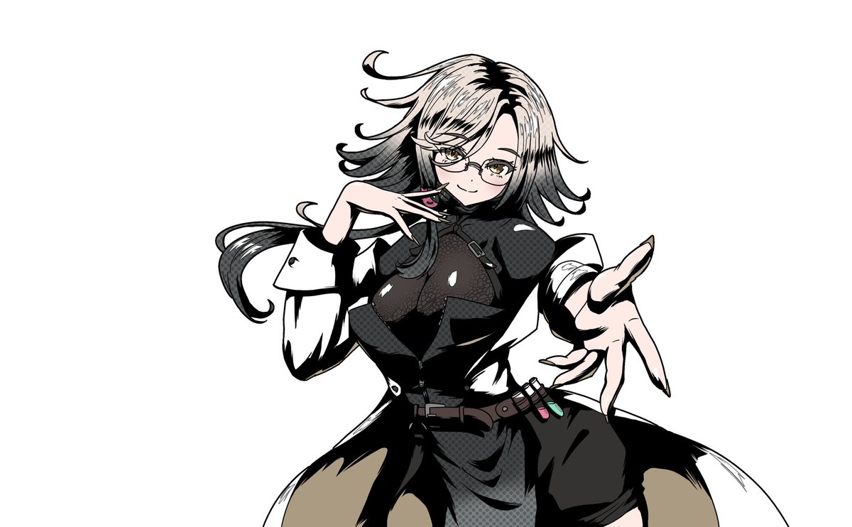 ラフ、線画、シャドウ、仕上げはこんな感じ