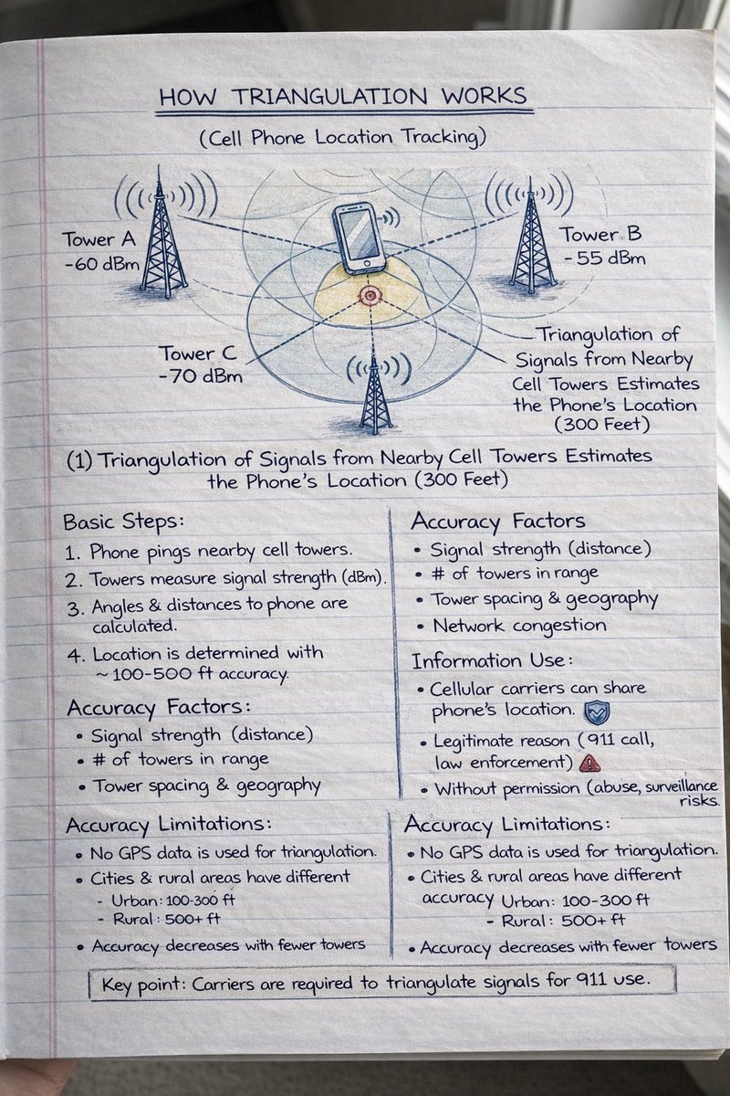 h4ruk7's tweet photo. HOW TO TRACK SOMEONE'S LOCATION USING TRIANGULAR https://t.co/vFtTZudfET