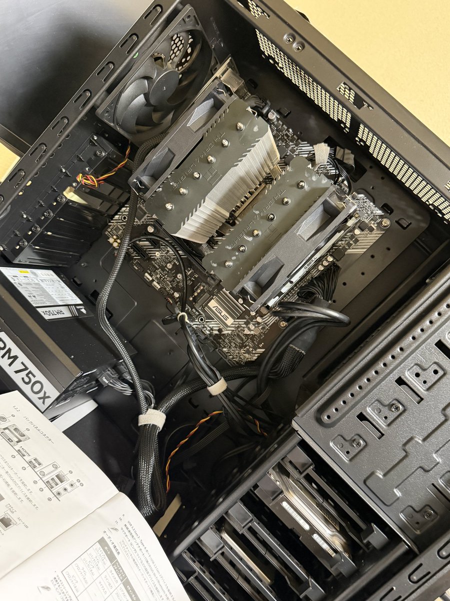 作業を再開したものの、腰が死に始めたので一旦休憩です(›´ω