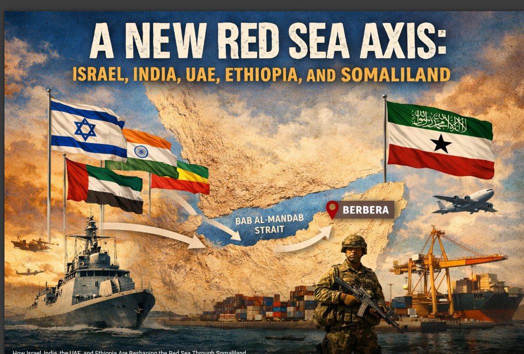 ebnugalib4's tweet photo. dle Correspondent

On 26 December 2025, Israel formally recognized what it termed the Republic of Somaliland, marking a significant shift in its policy toward the Horn of Africa
The move altered the political equation along one of the world’s most sensitive In Hargeisa, it was https://t.co/pDDasbhvod