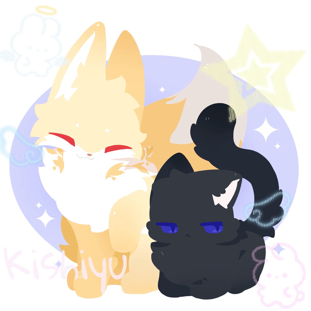 #키시유더 #터닝 #turning
Little animal Kishiyu! 
They're truly like angels, aren't they? 😇✨ 
Also, an early happy birthday to Kishiar—can't wait for the other birthday artwork coming tomorrow! 💕🎂

稿件展示
ai🈲