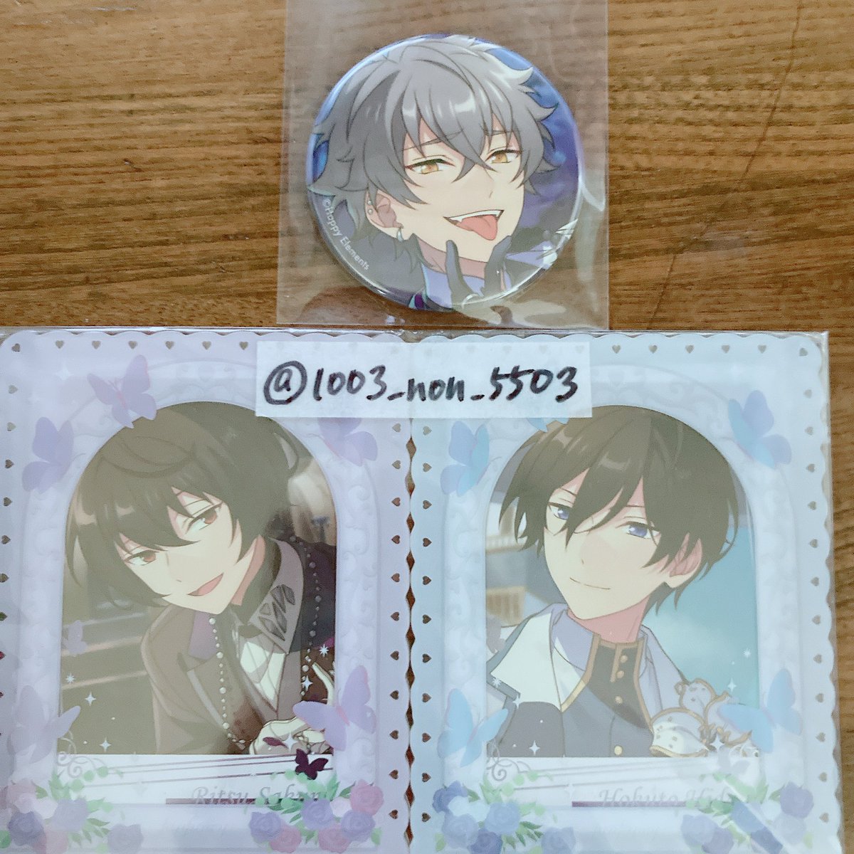 交換・譲渡】あんスタ コレクション缶バッジ コレ缶 星4 譲 : 1〜2枚目