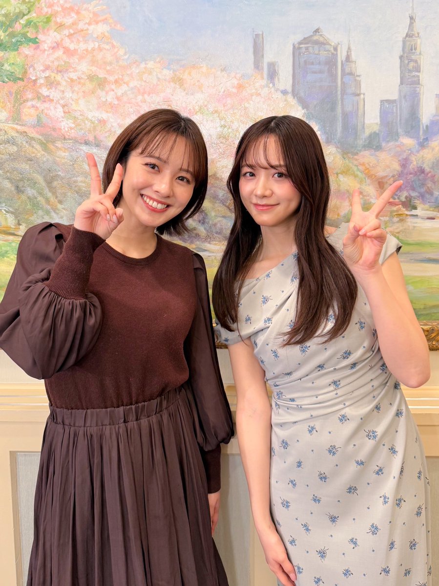 アナウンサー同期入社のもりかすと一緒にロケをする日が来るとは…！
また共演できますように✨

#シューイチ
#森香澄
#河出奈都美