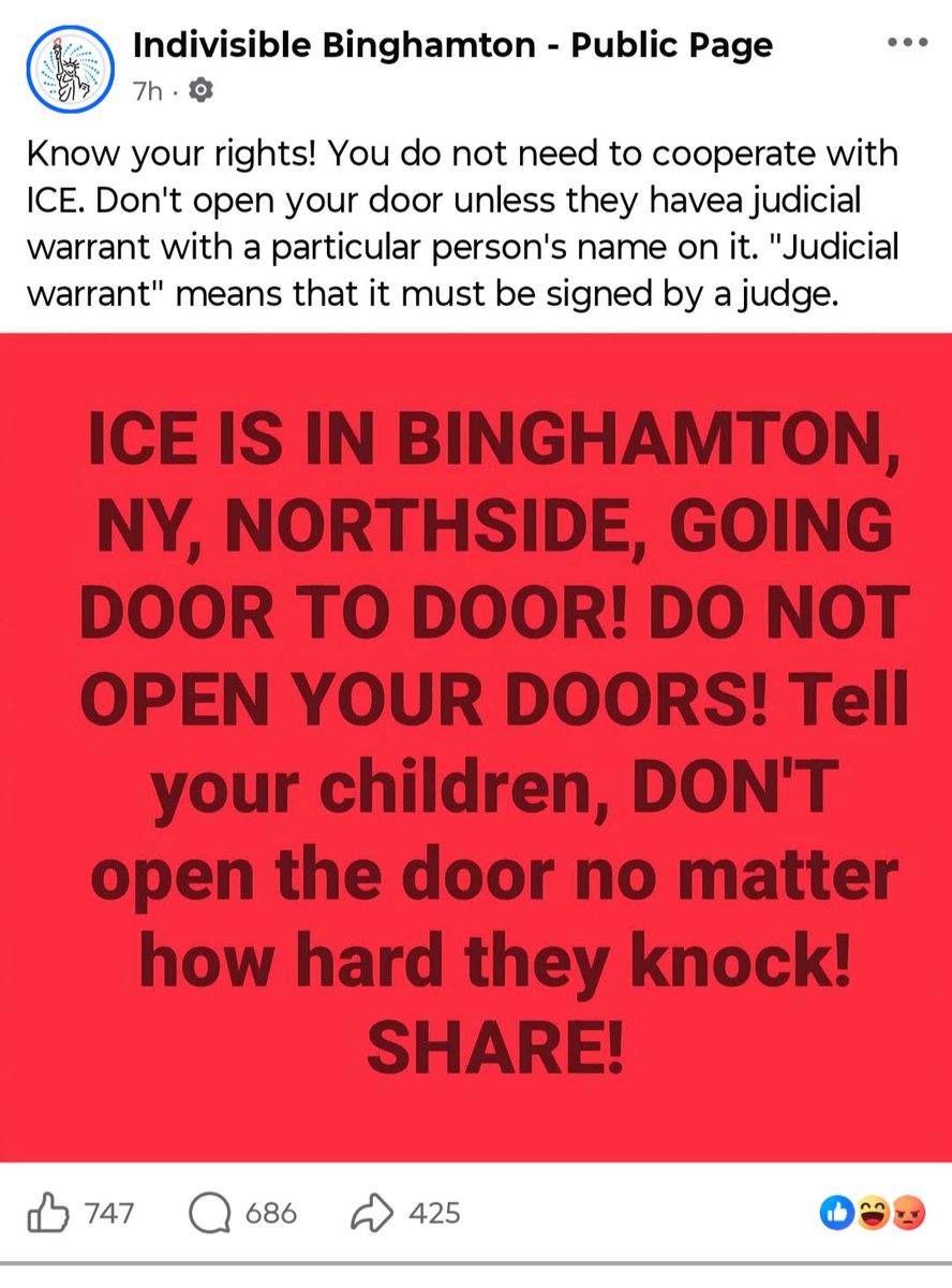 ThomasKelloggNY's tweet photo. Time to make these ICE obstructionists famous on here 
This Time 
From central NY

Adam Flint (CRGB Coordinator) runs the tip networks, workshops, and anti-ICE protests.
  
 Adam Works at 
Far left organization 
Network for sustainable tomorrow. 

Linda Quilty  &  Barbara Mullen (Indivisible Binghamton co-leads) just led a big 'ICE OUT' vigil/march downtown.

Both Work at Schools

 Linda Quiltyworks at 
Vestal Central School district.

Barbara Mullen Works at 
Rush Henrietta school district.

They're the faces behind the flyers, alerts, and resistance trying to block federal agents.

Share wide if you've seen their stuff in Binghamton. Let's expose who’s interfering with secure borders.