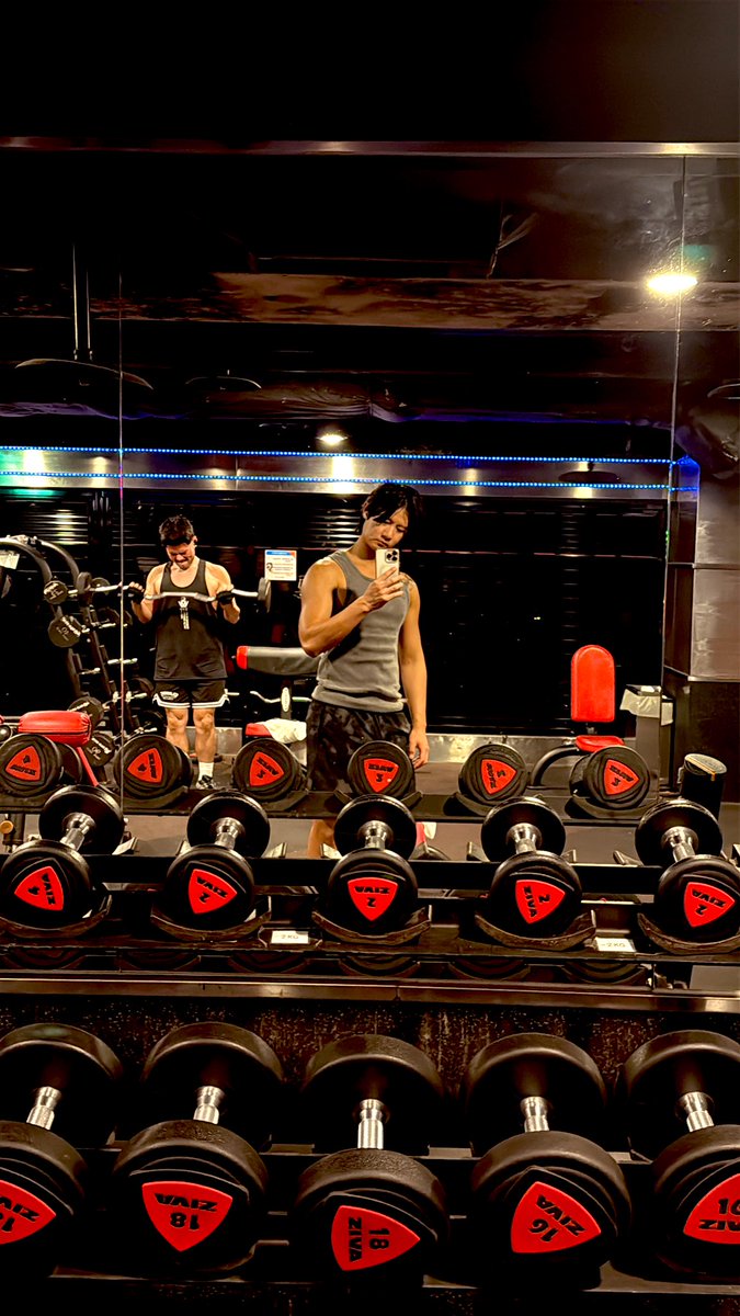 今天換個地方練