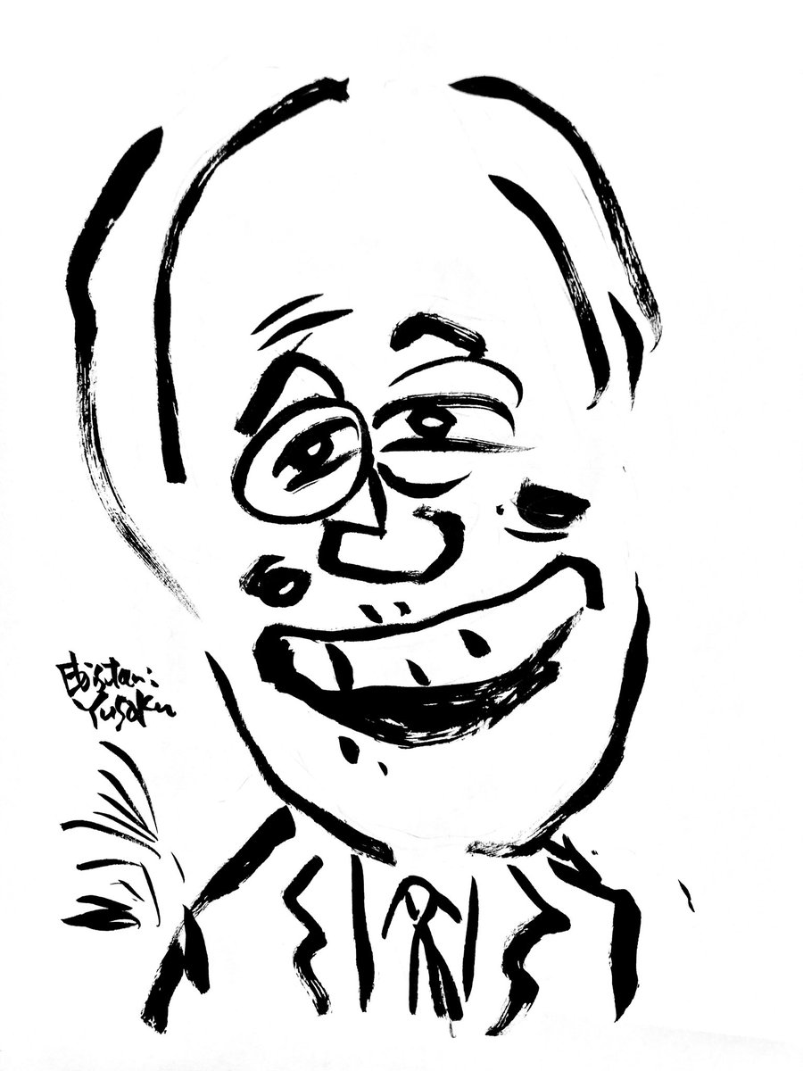 武田鉄矢 #似顔絵 #イラスト