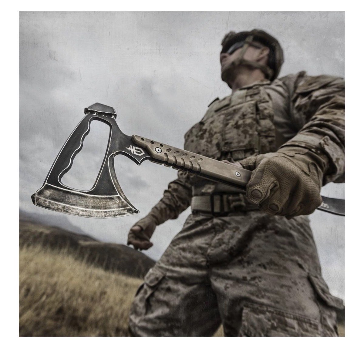 ミリタリー物販 新品未使用 gerber downrange tomahawk 送別¥50000