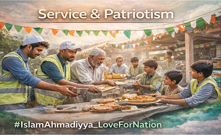 ShahidBadruddin's tweet photo. Serving our nation and all its citizens irrespective of our differences in color, faith, language, food and clothing is the mantra for true success, understanding and lasting Peace.

#IslamAhmadiyya_LoveForNation https://t.co/ndCYK23ISC