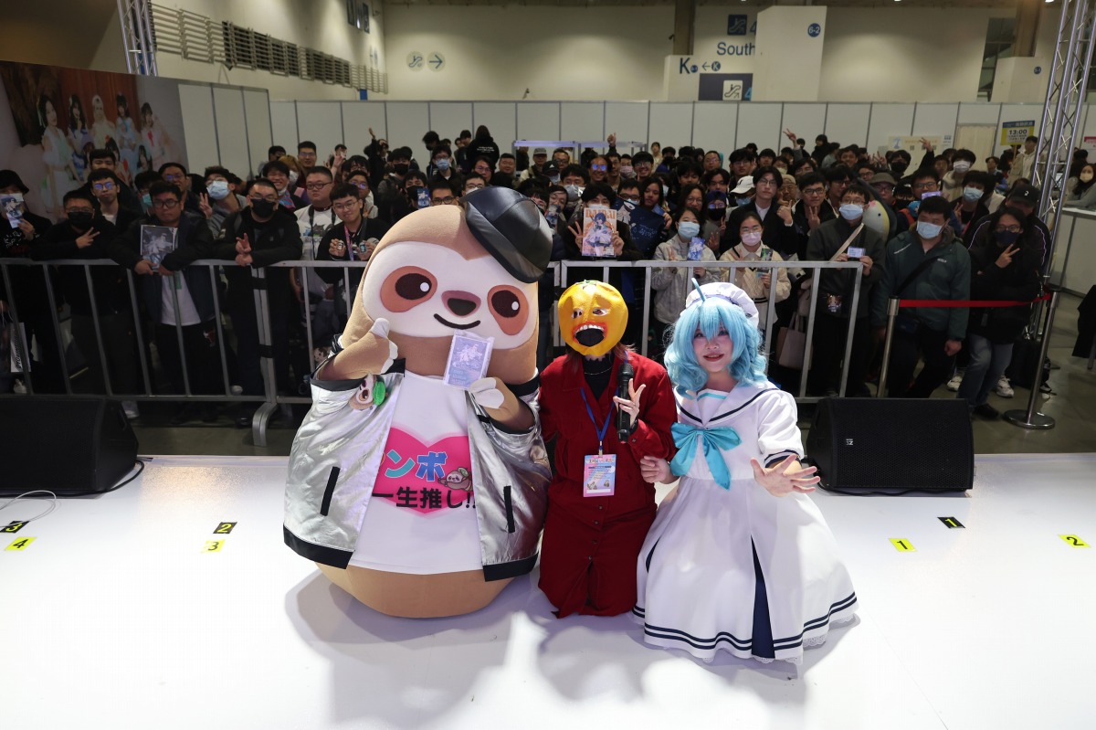 “The Aquarium does not dance Creator Daidai – Taipei International Comics &amp; Animation Festival ICHIBAN JAPAN Special Stage” was ended without incident yesterday.

We even had a Rock-Paper-Scissors battle! The last one standing took home an art card drawn by Daidai. Congrats to