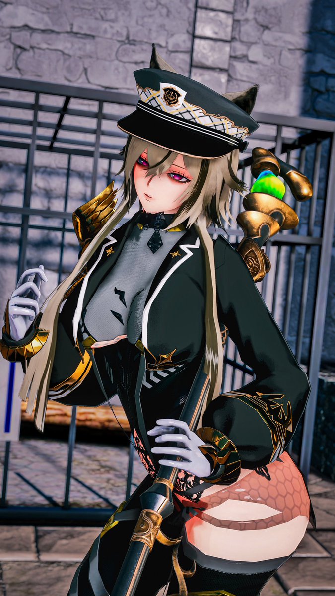 デカくて破けたのかと思ったらデザインでした🙄ツンツンしたい