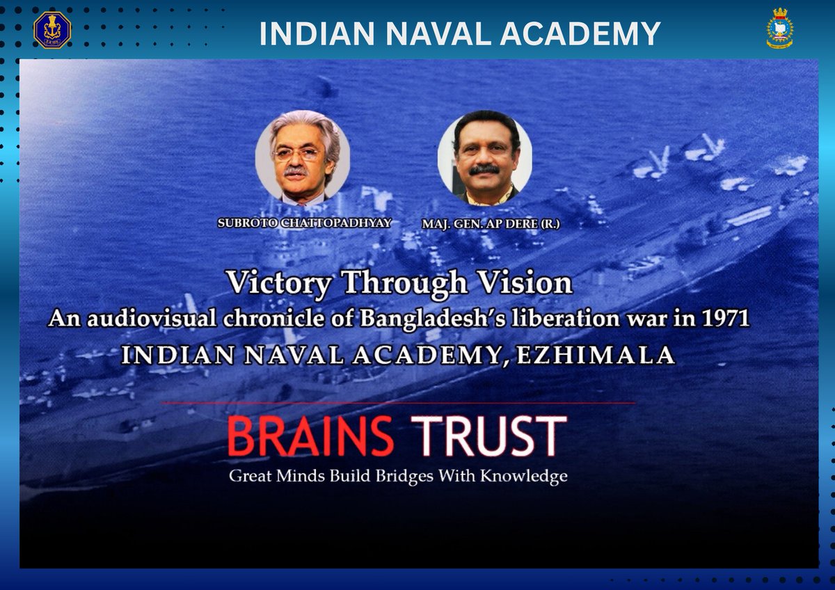 Indian Naval Academy tweet media