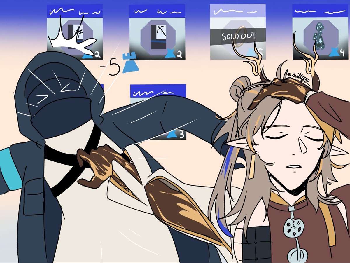 Bargaining
#Arknights #ArknightsFanArt