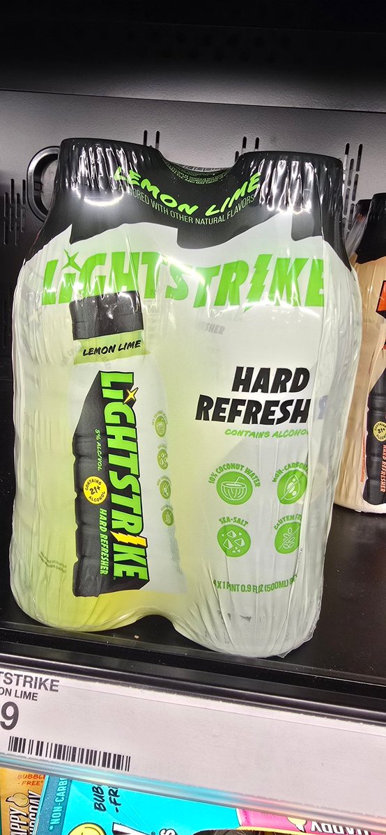 ImDouble_R's tweet image. Is an alcoholic "refresher" with electrolytes from coconut kinda counter-intuitive?! 🤔