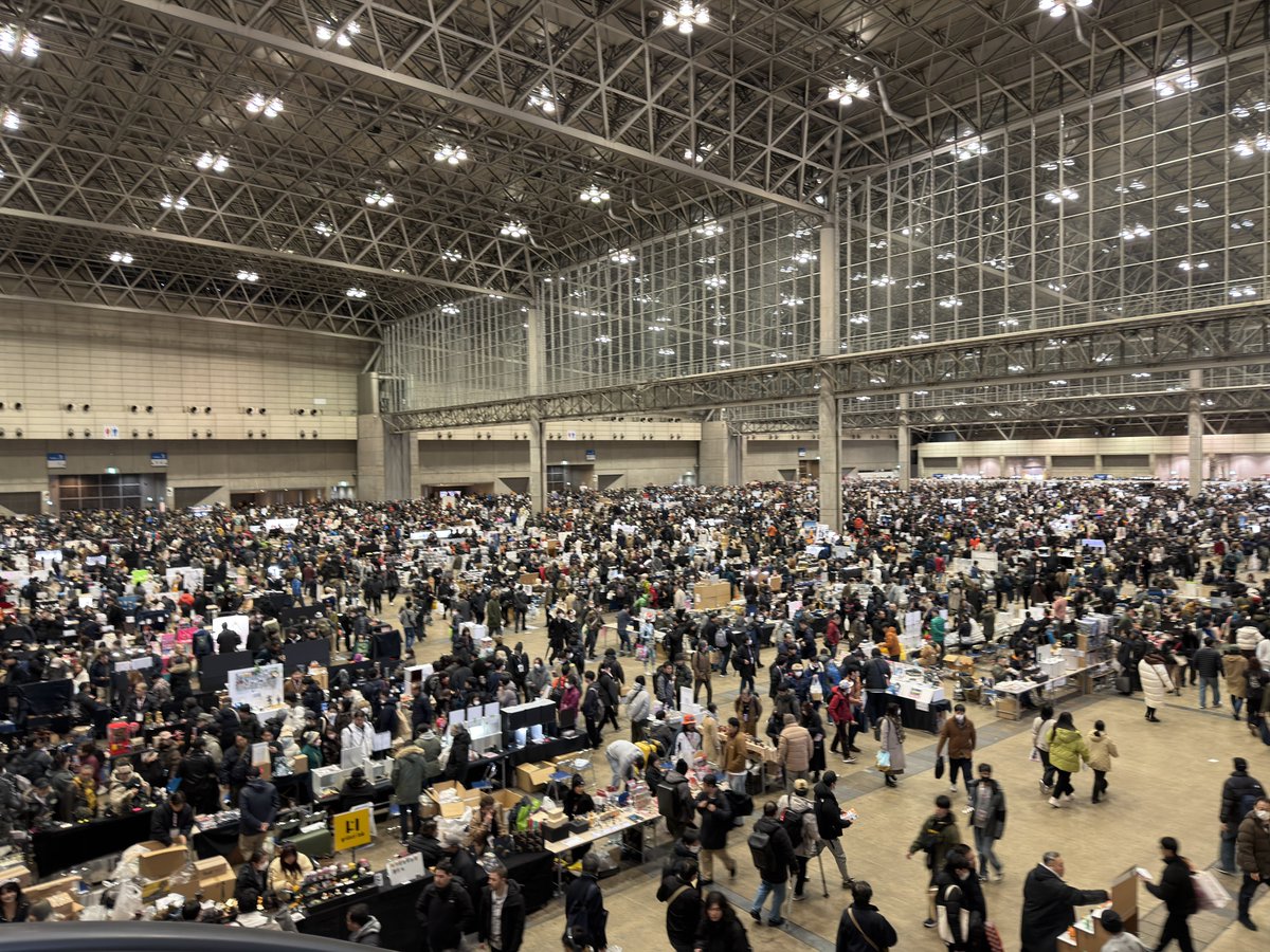 今日は歯医者の予約があるので、ワンフェスを離脱。大雪ですが大盛況でした。
物足りないくらいが自分にとっては丁度良い。