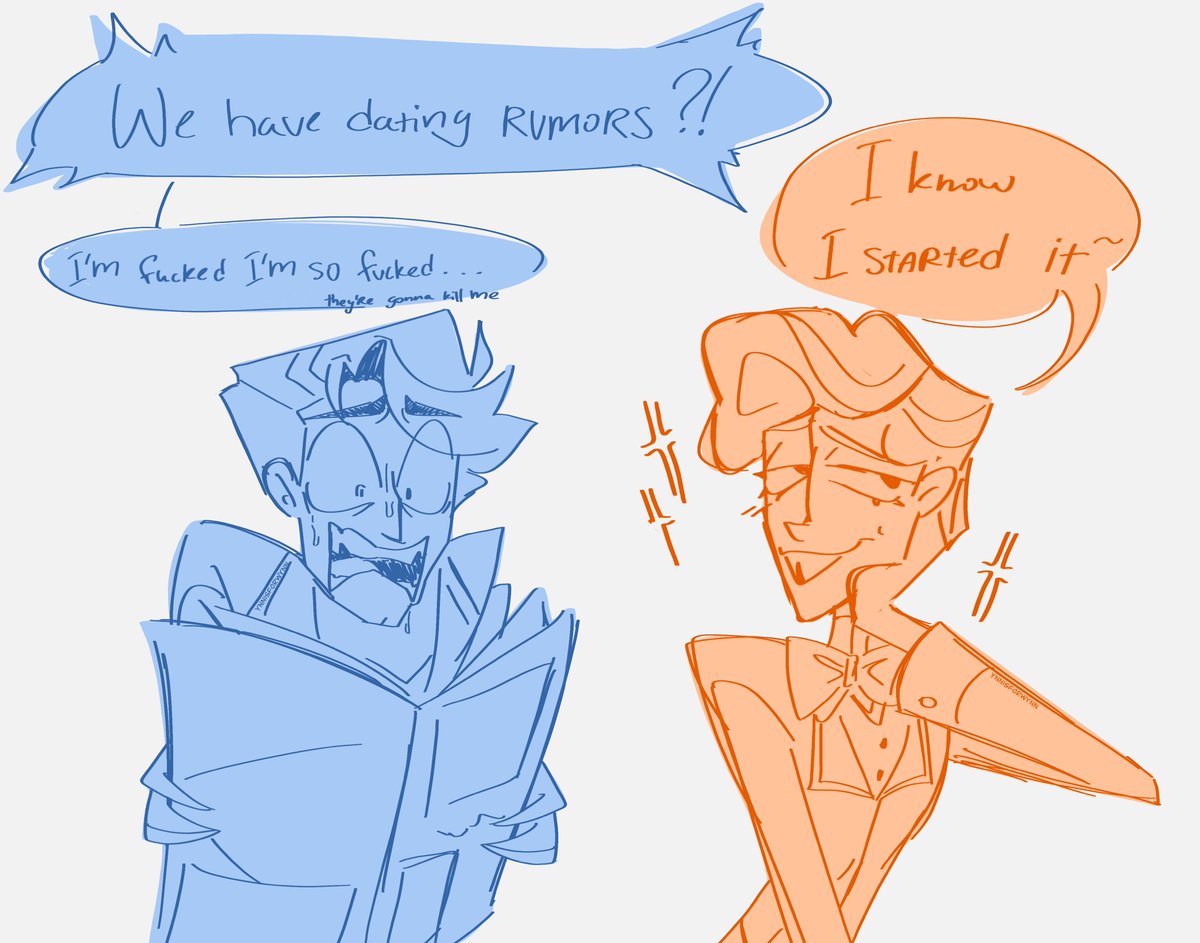 winnieypup's tweet image. What a dumbass
#VocalStatic #HazbinHotelFanart