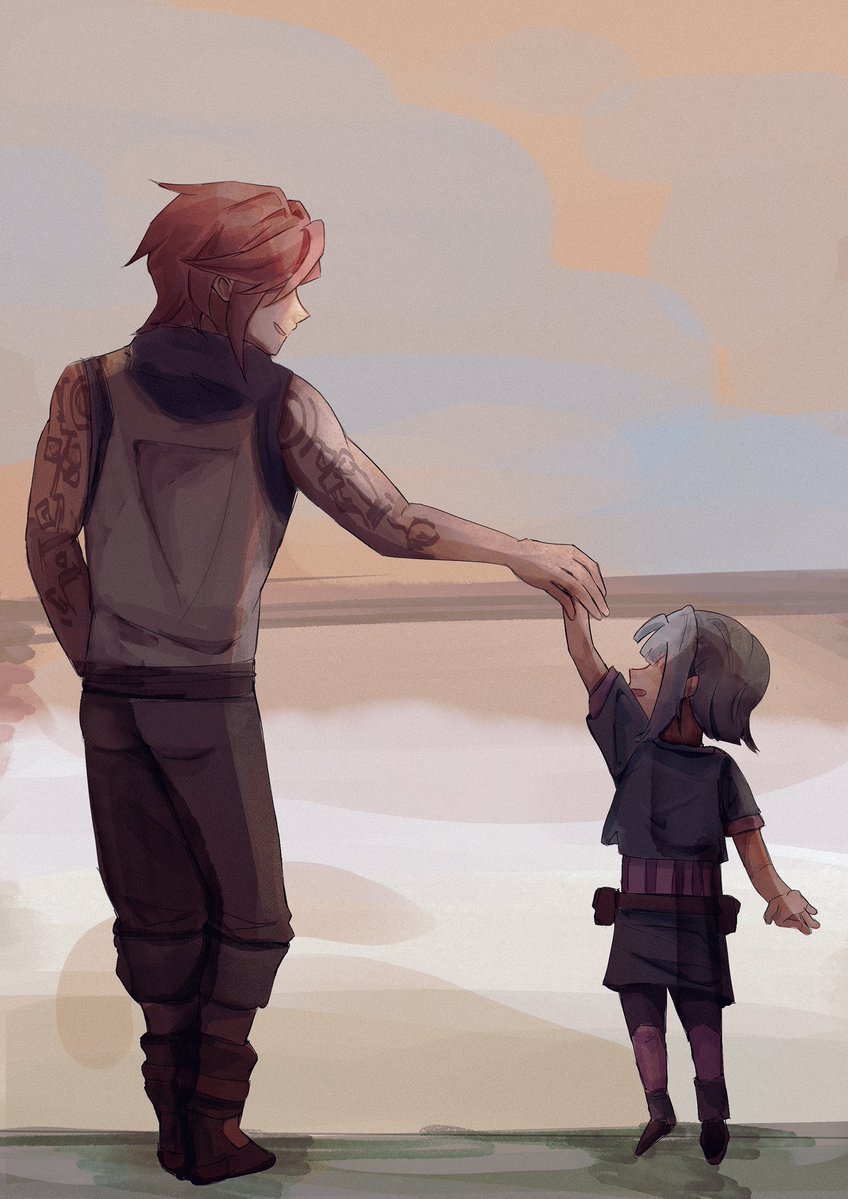 nawaowo's tweet image. Siblings :) 
#vi #powder #arcane