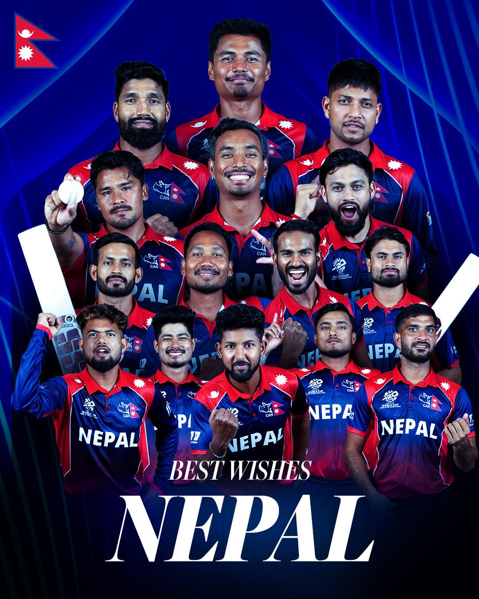 आज मुम्बईको वानखेडे स्टेडियममा हाम्रो राष्ट्रिय धुन गुन्जिनेछ र त्यो विश्वले सुन्नेछ। कप्तान रोहित पौडेलको टोलीले देखाउनेछ- नेपालको आत्मविश्वास, एकता र सामूहिकताको बेजोड प्रस्तुति। १/२