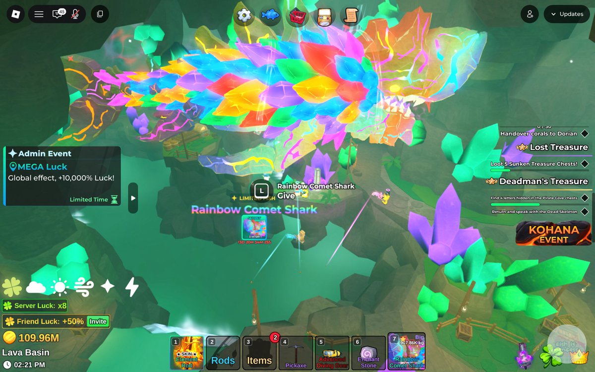 FISH IT FESS ‼️ WTT CANTUMIN UNAME tweet media