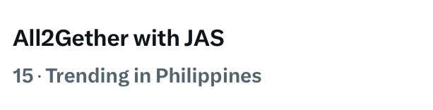 TEAM JAS TRENDS OFFICIAL 🌸 tweet media