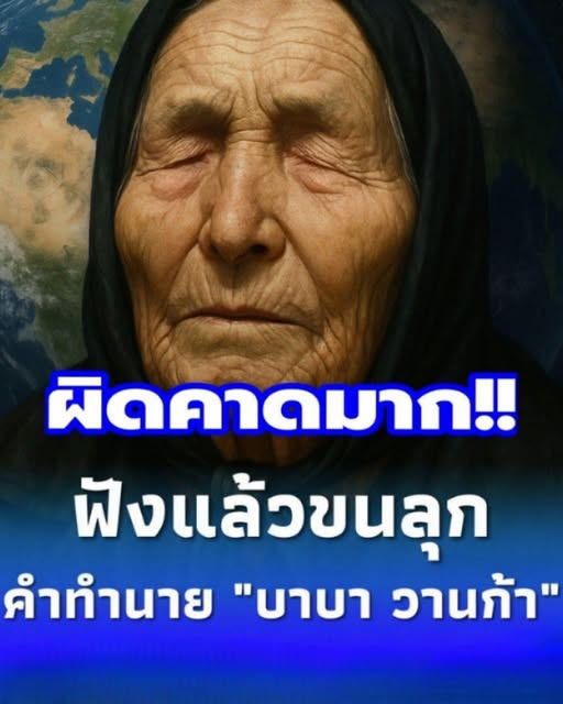 ด่วน!! ฮือฮาทั่วโลก 5 คำทำนาย "บาบา วานก้า" สิ่งที่จะเกิดขึ้นในปี 2026 มี 1 อย่างที่น่าขนลุก