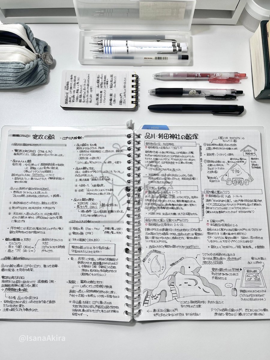 鯨類研究ノート③

金曜日に足を運んだ史跡をまとめました🐳
好きなものに関するノートまとめは時間が経つのを忘れてしまいます。

東品川海上公園のクジラ すごく可愛かった……！