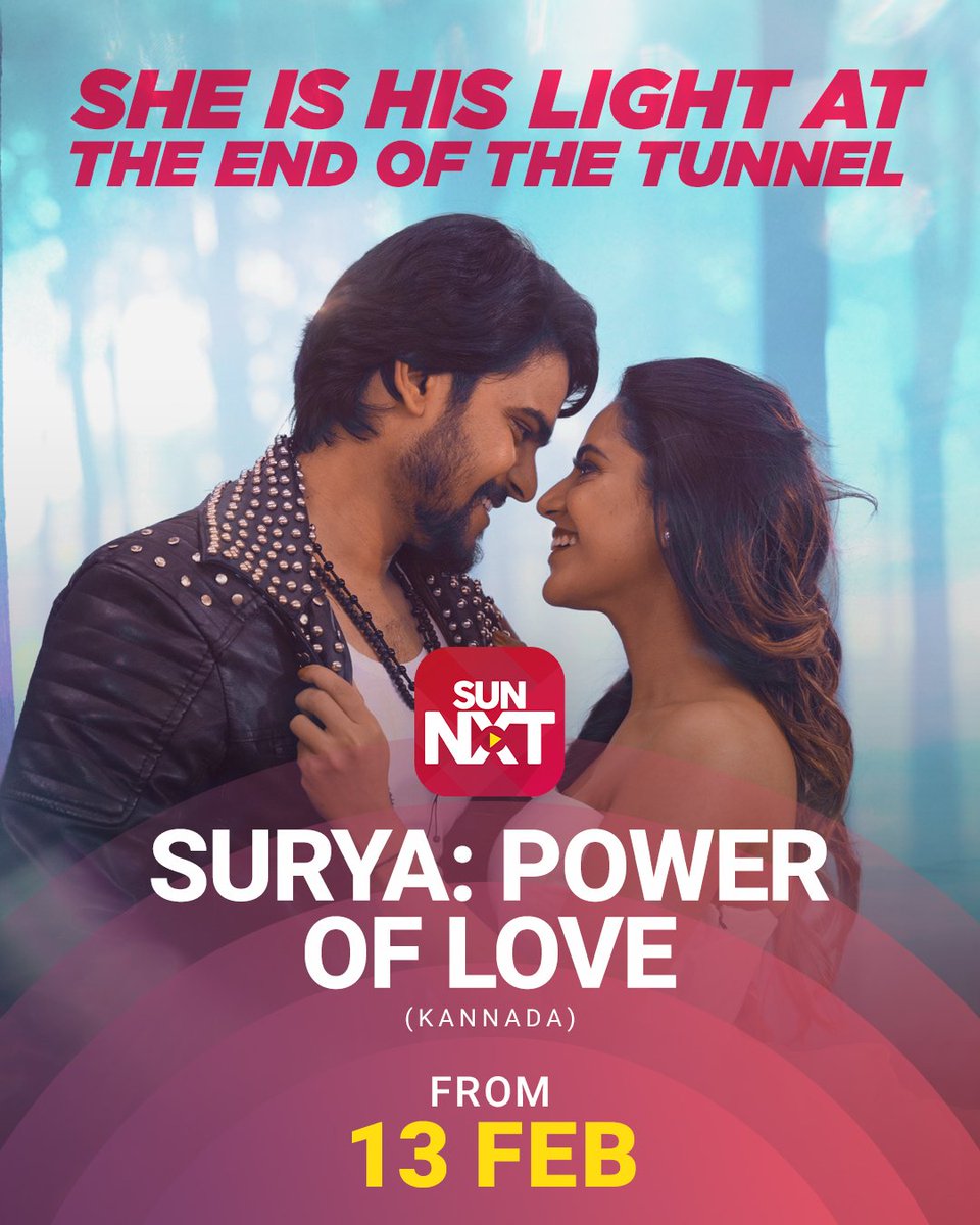 Shrikrishna_13's tweet photo. Digital Premiere:

#SuryaPowerOfLove(2026) Will Premiere On February 13th On @sunnxt 

#PrashanthSurya #Harshitha https://t.co/fscatyT4fN