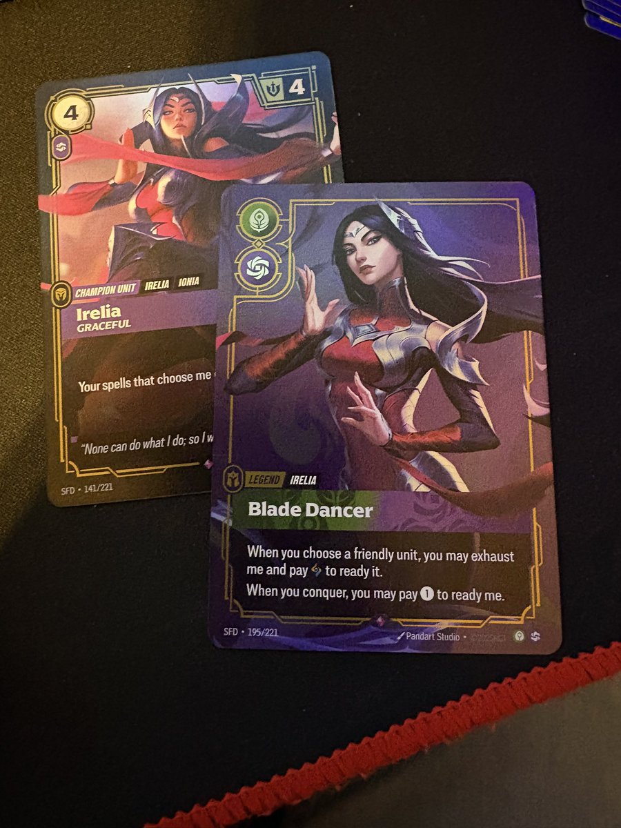 2-1 at my <a href="/playriftbound/">Riftbound</a> pre rift today only loss was to <a href="/Grim_Dex/">William Dex</a> on a busted Rek’sai aggro pool. Ready to hit another tomorrow!