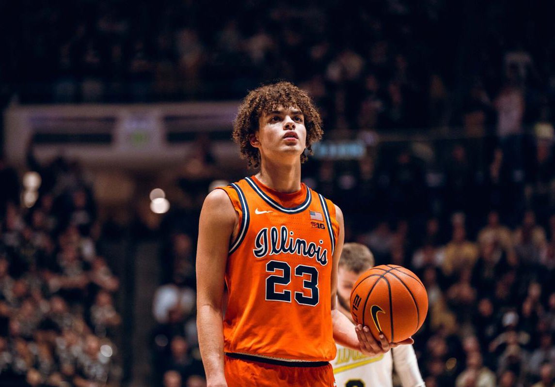 #MichiganState completely shutdown projected Top-6 NBA Draft pick Keaton Wagler tonight.

- 2/16 on FGs
- 2/7 on 3PTs
- 3 turnovers
- 3 assists
- 41 minutes

Jordan Scott led the suffocating effort on Wagler, who just scored 46 points at Purdue.

MSU gets a huge W over #Illinois.