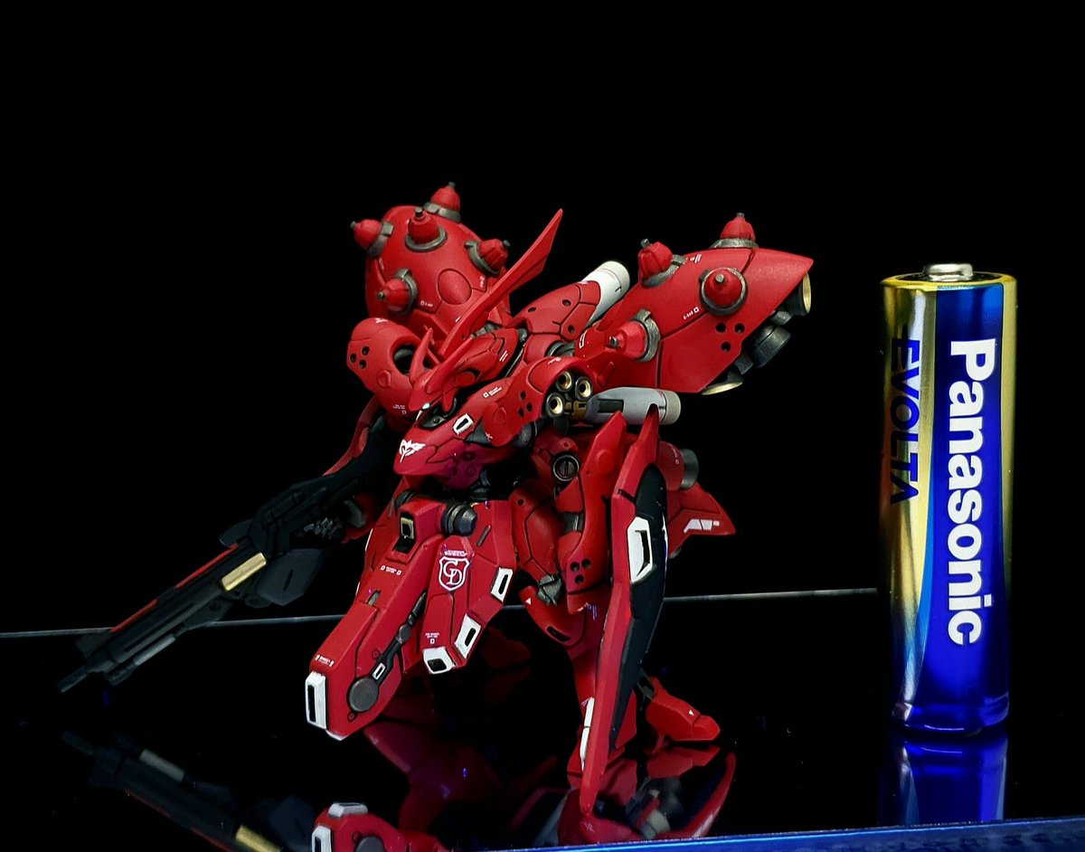 ガンダムアーティファクト 第一弾 MSN-04Ⅱ ナイチンゲール 完成です