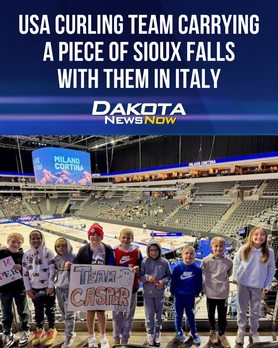 dakotanews_now's tweet photo. Back in November, Team Casper pulled off the upset against Team Shuster in Sioux Falls to go to Italy, and that team had a special group of Discovery 4th graders cheering them on. 

Story>> https://t.co/jsrROJ7p3I https://t.co/rrlxEiTf2P